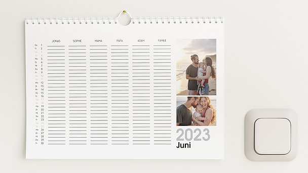 Fotokalender - Freudentage Familienkalender