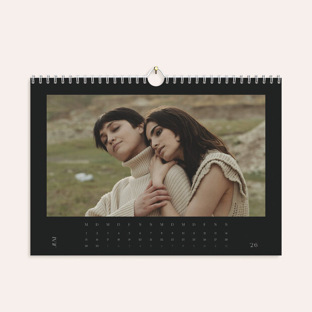 Fotokalender - Simply Black