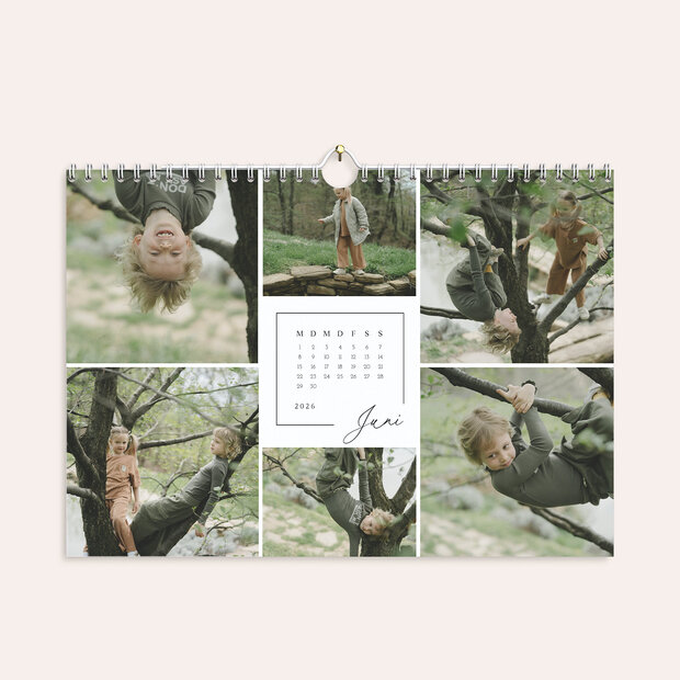 Fotokalender - Fröhliche Fotocollage