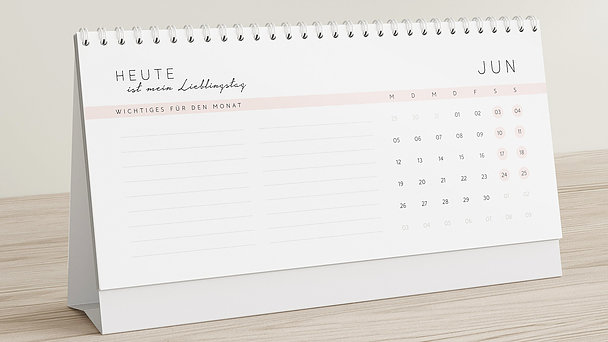 Fotokalender - Simply motivating Tischkalender