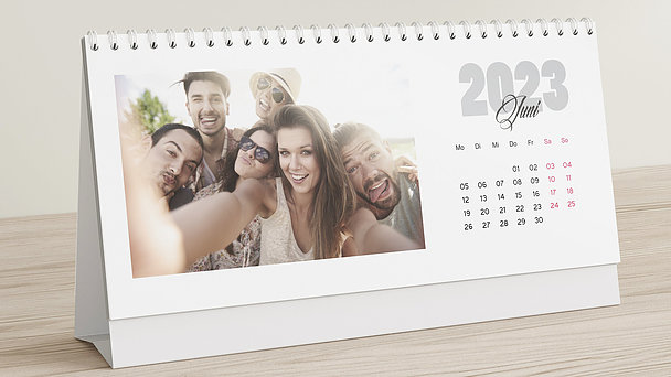 Fotokalender - Glückerfüllte Monate Tischkalender
