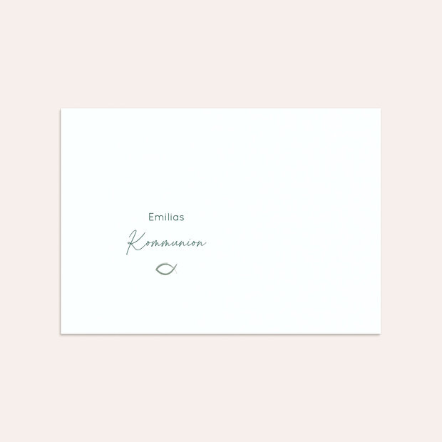 Umschlag mit Design Kommunion - Mit Gott verwurzelt