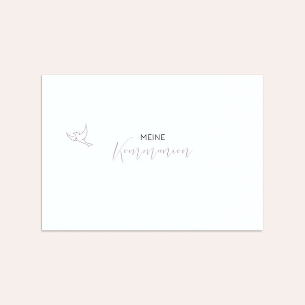 Umschlag mit Design Kommunion - Hochflug