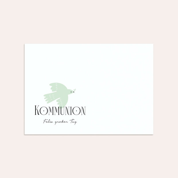 Umschlag mit Design Kommunion - Fairy Lore
