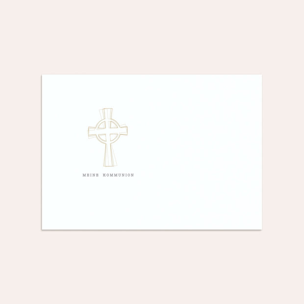 Umschlag mit Design Kommunion - Symbolisch Kommunion