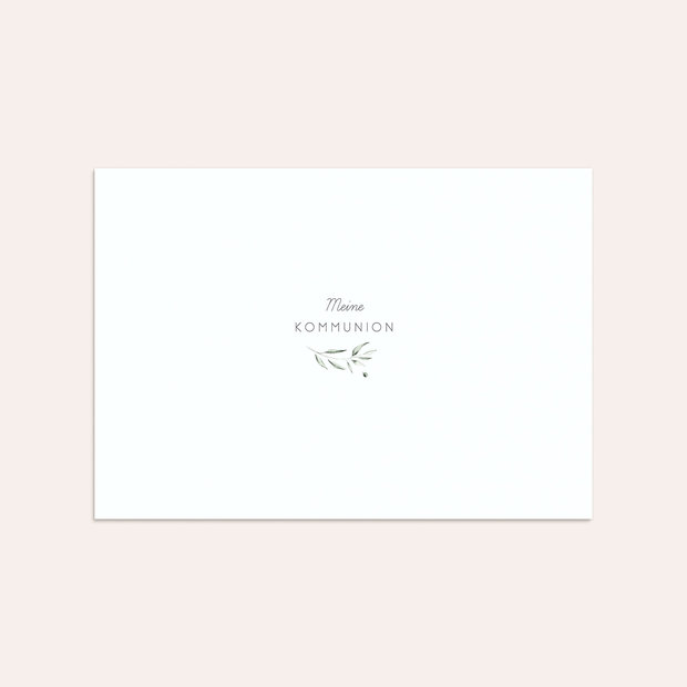 Umschlag mit Design Kommunion - Wildflowers