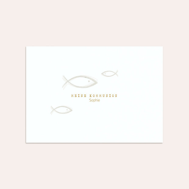 Umschlag mit Design Kommunion - Schwarm Kommunion