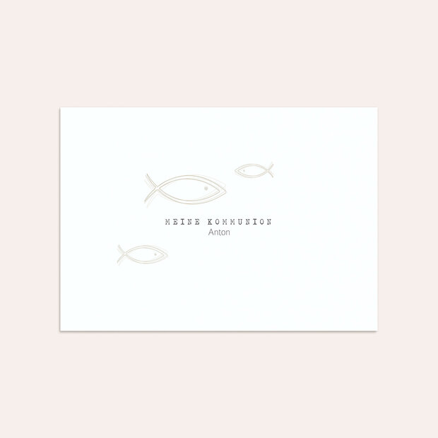Umschlag mit Design Kommunion - Schwarm Kommunion