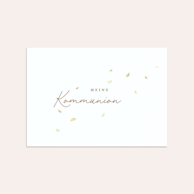 Umschlag mit Design Kommunion - Kräftige Wurzeln