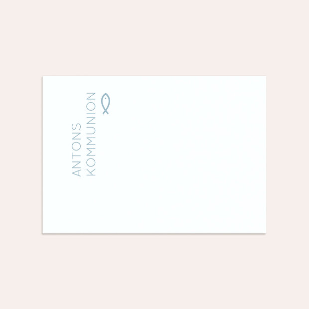 Umschlag mit Design Kommunion - Reines Herz Kommunion