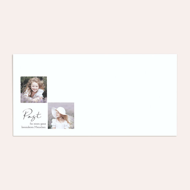 Umschlag mit Design Kommunion - Best Times