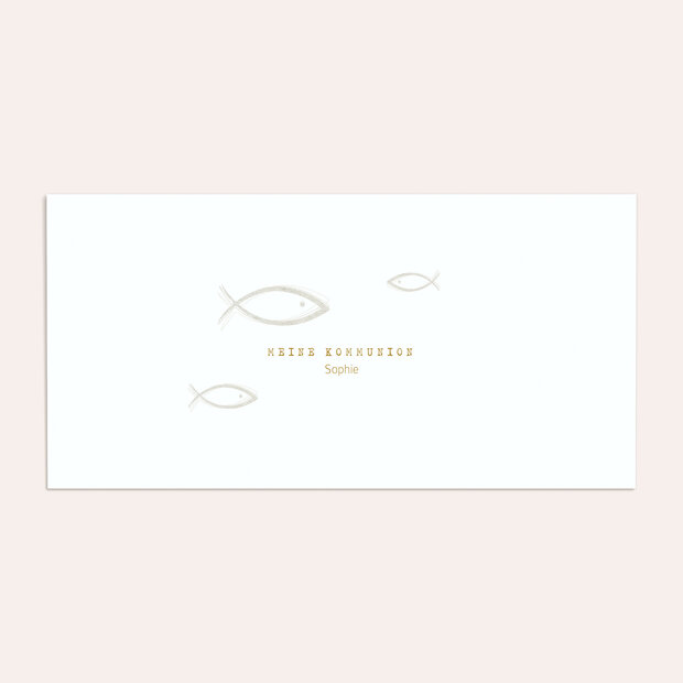 Umschlag mit Design Kommunion - Schwarm Kommunion