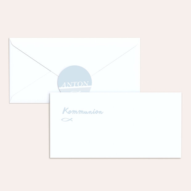 Umschlag mit Design Kommunion - Meine Kommunion