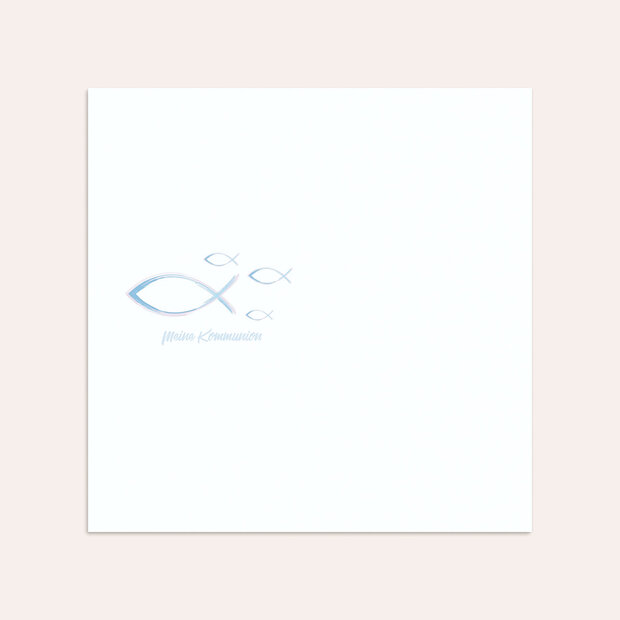 Umschlag mit Design Kommunion - Schwarmzeit