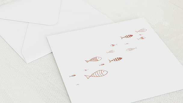 Umschlag mit Design Kommunion - Ausschwärmen