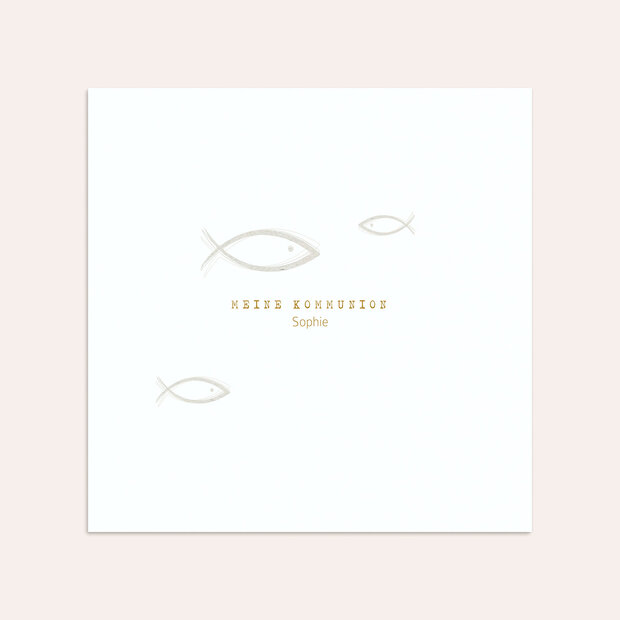 Umschlag mit Design Kommunion - Schwarm Kommunion