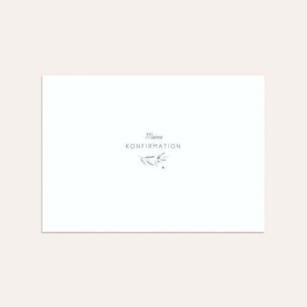 Umschlag mit Design Konfirmation - Wildflowers