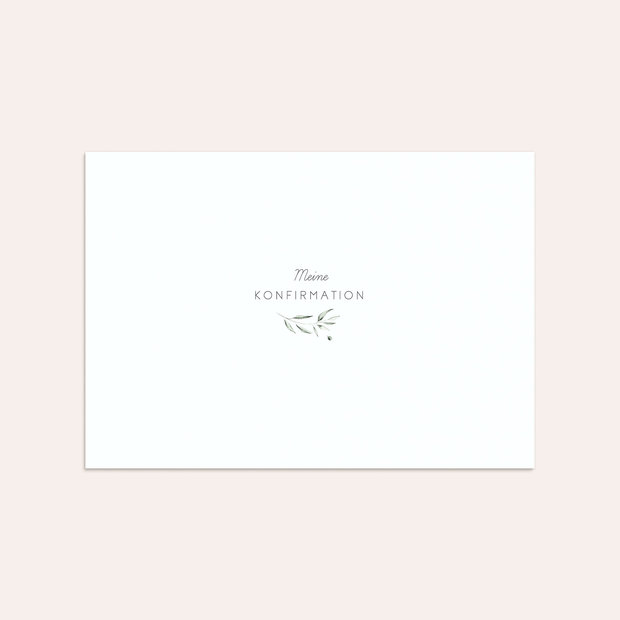 Umschlag mit Design Konfirmation - Wildflowers