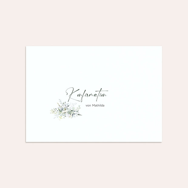Umschlag mit Design Konfirmation - Glaube und Vertrauen