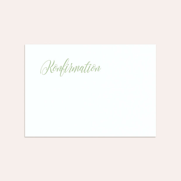 Umschlag mit Design Konfirmation - Zauberlicht Konfirmation