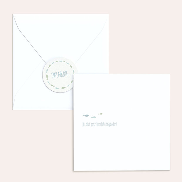 Umschlag mit Design Konfirmation - Freudenwirbel