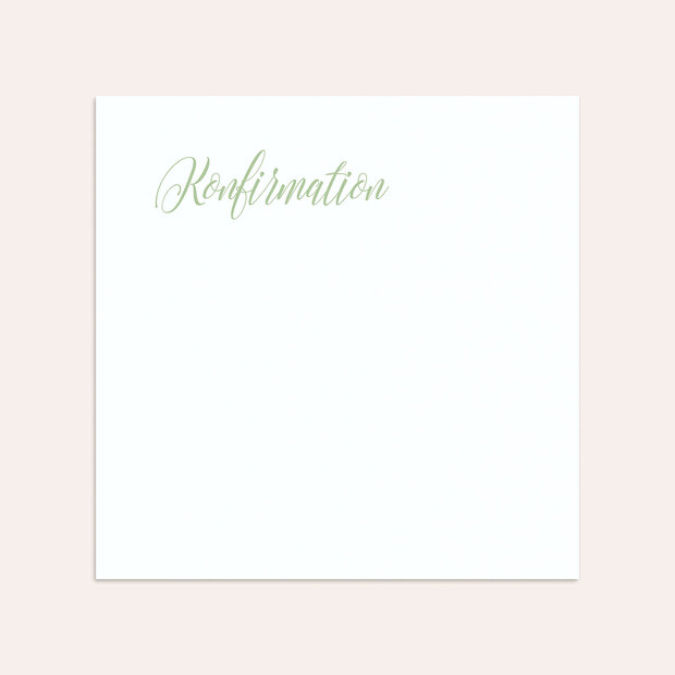 Umschlag mit Design Konfirmation - Zauberlicht Konfirmation