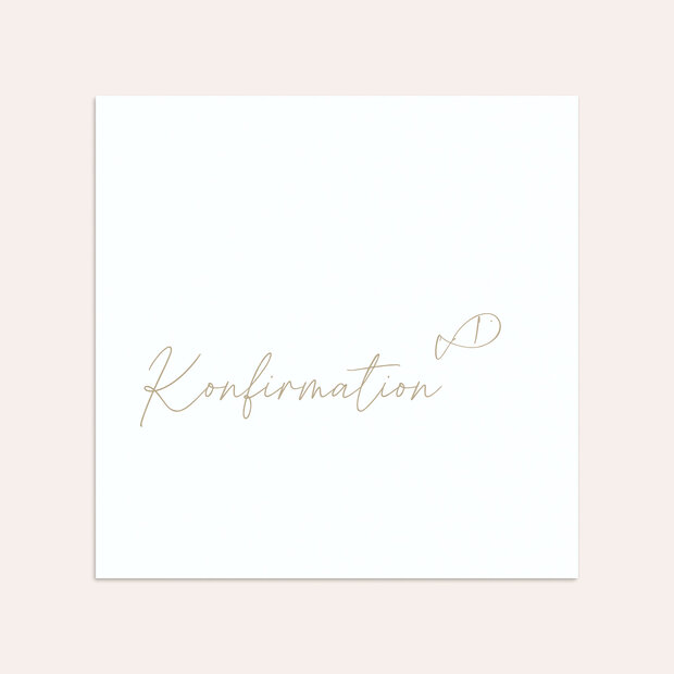 Umschlag mit Design Konfirmation - Freudenrauschen