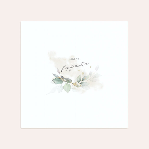 Umschlag mit Design Konfirmation - Flug der Friedenstaube