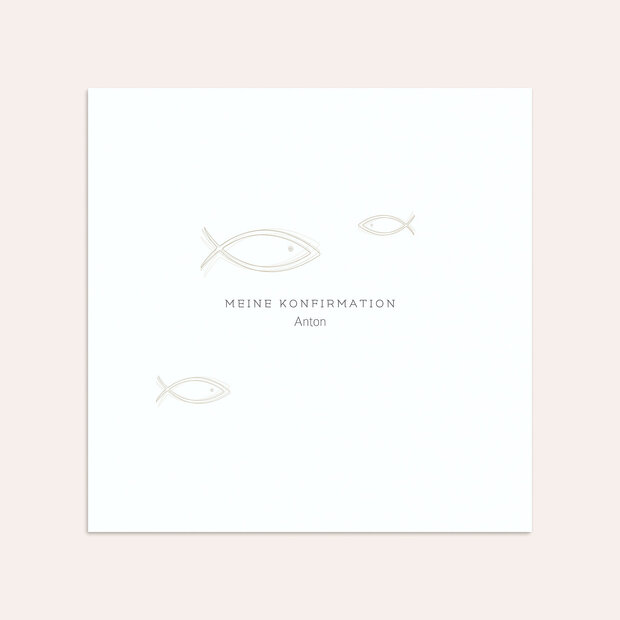 Umschlag mit Design Konfirmation - Schwarm Konfirmation