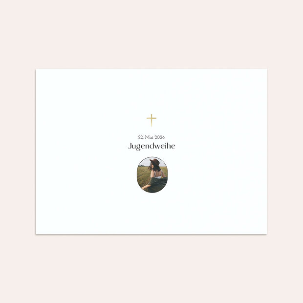 Umschlag mit Design Konfirmation - Wonderful Day