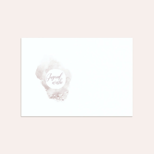 Umschlag mit Design Jugendweihe - Mythisches Funkeln