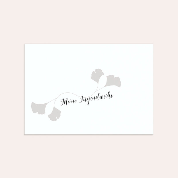 Umschlag mit Design Jugendweihe - Zartes Geflitter