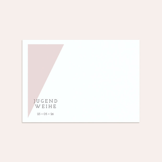 Umschlag mit Design Jugendweihe - The Other Way Around