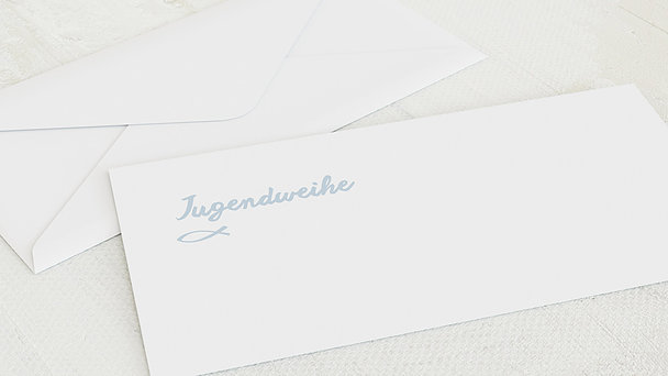 Umschlag mit Design Jugendweihe - Meine Jugendweihe