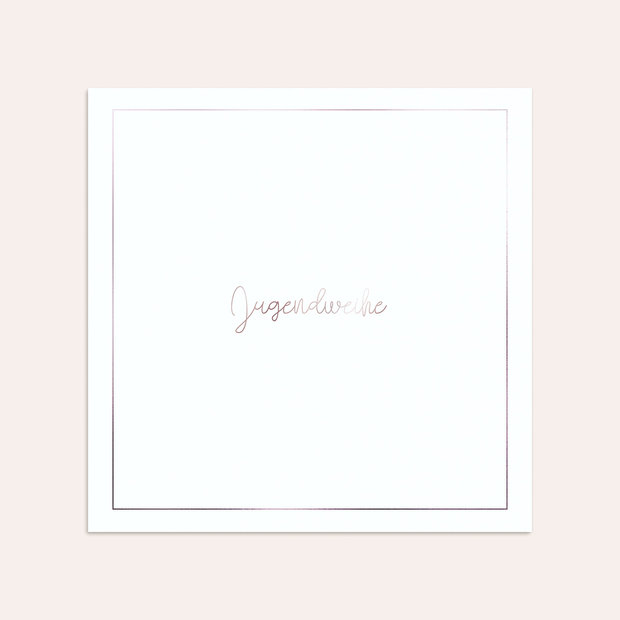 Umschlag mit Design Jugendweihe - Blütenrausch