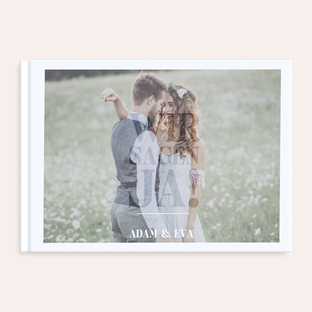 Fotobuch Hochzeit - Das große Wort