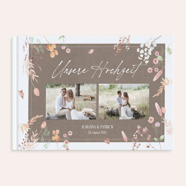 Fotobuch Hochzeit - Florale Harmonie