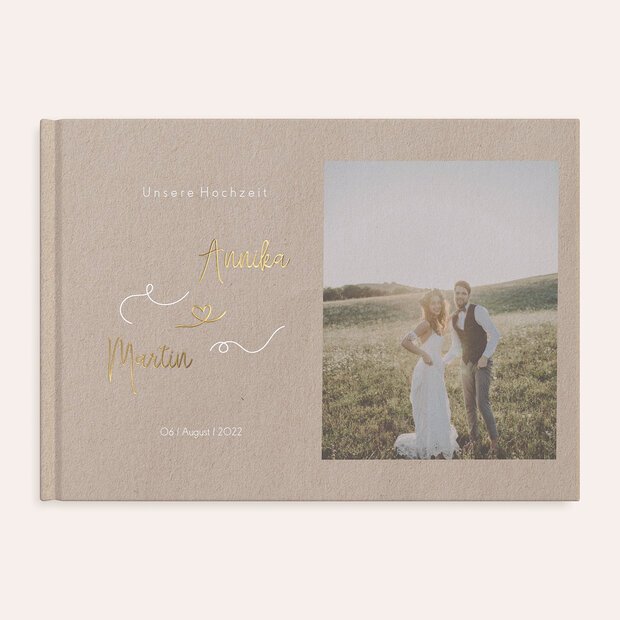 Fotobuch Hochzeit - Herzflug