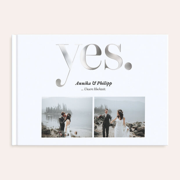 Fotobuch Hochzeit - Yes, I will