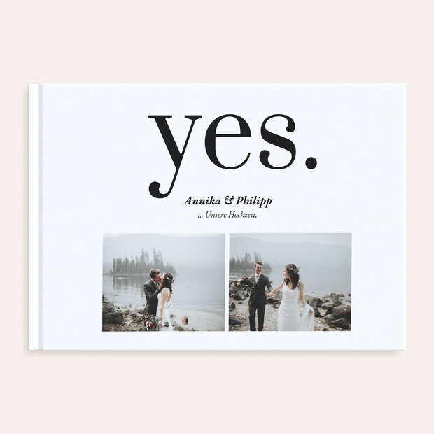 Fotobuch Hochzeit - Yes, I will