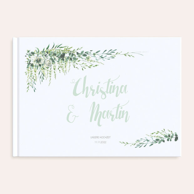 Fotobuch Hochzeit - Grüne Pracht