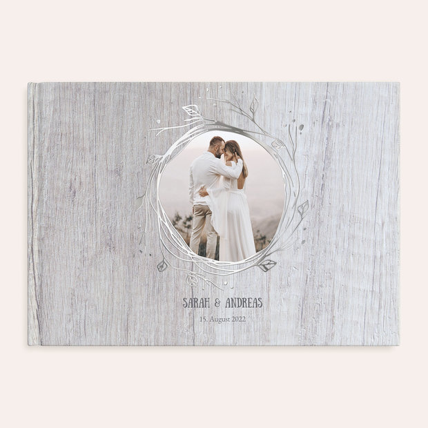 Fotobuch Hochzeit - Rustic wood