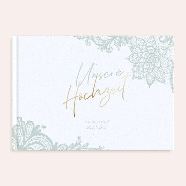 Fotobuch Hochzeit - Spitzenliebe