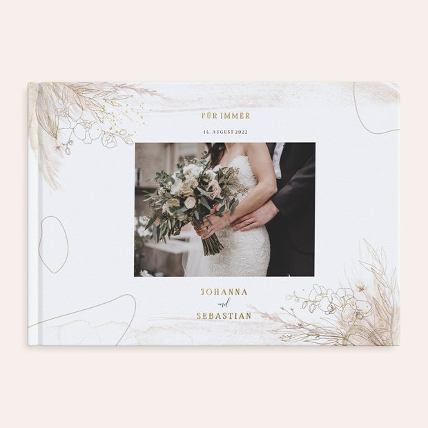 Fotobuch Hochzeit - Zarte Orchideen