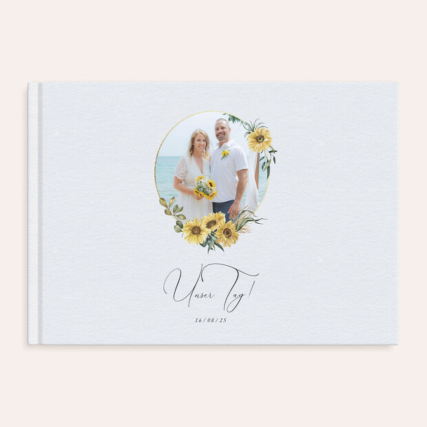 Fotobuch Hochzeit - Strahlendes Gelb