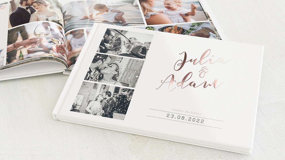 Fotobuch Hochzeit Ewiglich Detail