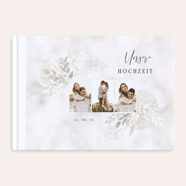 Fotobuch Hochzeit - Blattvariationen