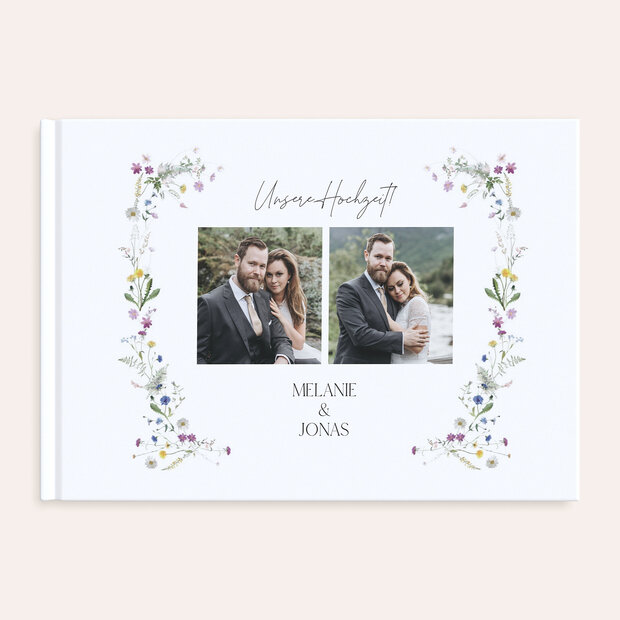 Fotobuch Hochzeit - Blumige Vielfalt