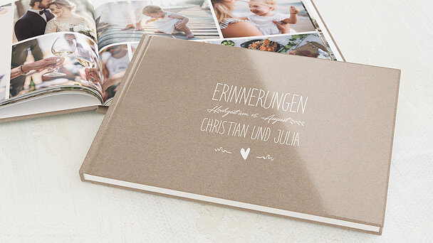 Fotobuch Hochzeit, Erinnerungen von Ihrem schönsten Tag als Fotobuch
