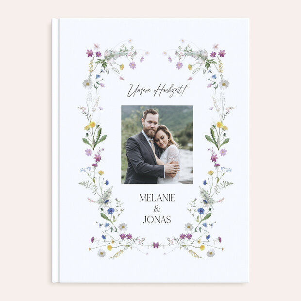 Fotobuch Hochzeit - Blumige Vielfalt